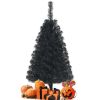 36 Inch Unlit Artificial Christmas Mini Tree with Plastic Stand