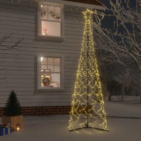 Christmas Cone Tree Warm White 500 LEDs 3x10 ft