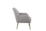 Modern Mid Century Chair Tufted Sherpa Armchair for Living Room Bedroom Office Easy Assemble