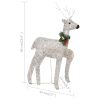 Reindeer & Sleigh Christmas Decoration 100 LEDs Outdoor Gold