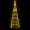 Christmas Tree Light with Spikes 570 LEDs Warm White 118.1"