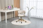 COOLMORE Home Office Desk Chair, Vanity Chair, Modern Adjustable Home Computer Executive Chair Swivel Task Chair for Small Space, Living Room, Make-up