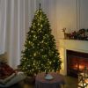 6FT Classic Style Christmas Tree with 450 Warm White LED Lights and 8 Functions