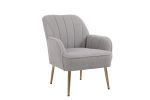 Modern Mid Century Chair Tufted Sherpa Armchair for Living Room Bedroom Office Easy Assemble