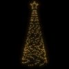 Christmas Cone Tree Warm White 200 LEDs 2x6 ft