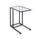 Sofa End Table Coffee Side Table with Glass Top