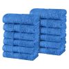 Atlas Cotton Absorbent Heavyweight Face Towel Washcloth Set of 12