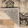 Mystique Distressed Damask Indoor Area Rug Or Runner Rug