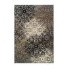 Leigh Traditional Floral Scroll Indoor Area Rug or Runner Rug Or Door Mat