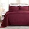 Basket Weave Matelasse Cotton Bedspread Set