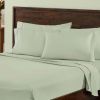 1000 Thread Count Cotton Blend Solid Deep Pocket Bed Sheet Set