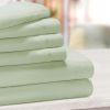 1000 Thread Count Cotton Blend Solid Deep Pocket Bed Sheet Set