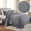 Basket Weave Matelasse Cotton Bedspread Set