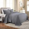 Basket Weave Matelasse Cotton Bedspread Set