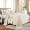 Basket Weave Matelasse Cotton Bedspread Set