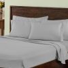 1000 Thread Count Cotton Blend Solid Deep Pocket Bed Sheet Set