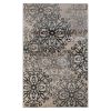 Leigh Traditional Floral Scroll Indoor Area Rug or Runner Rug Or Door Mat