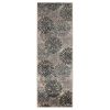 Leigh Traditional Floral Scroll Indoor Area Rug or Runner Rug Or Door Mat