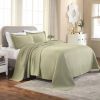 Basket Weave Matelasse Cotton Bedspread Set