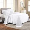 Basket Weave Matelasse Cotton Bedspread Set