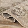 Mystique Distressed Damask Indoor Area Rug Or Runner Rug