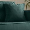 70" Velvet Sofa Couch Luxury Modern Upholstered 3-Seater sofa with 2 Pillows for Living Room, Apartment and Small Space