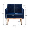 Chair ; leisure single sofa with Rose Golden feet