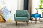 Chair ; leisure single sofa with Rose Golden feet