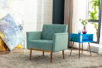 Chair ; leisure single sofa with Rose Golden feet